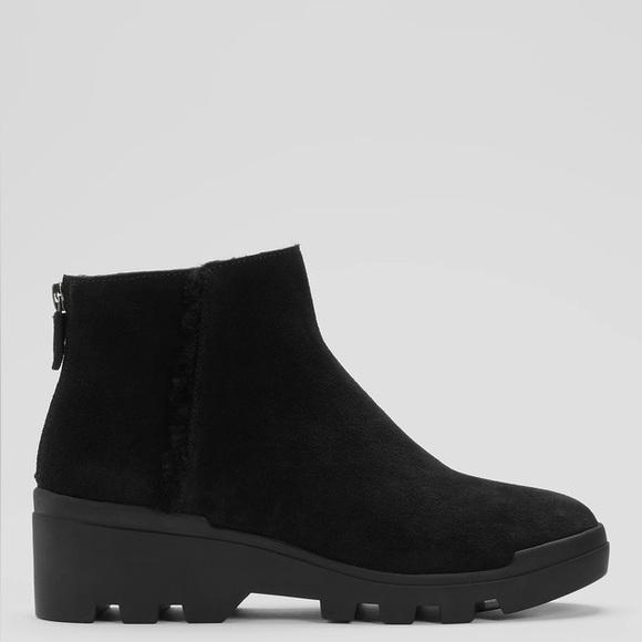 Eileen Fisher Shoes - Eileen Fisher Rescue Weatherproof Suede Bootie sz8.5